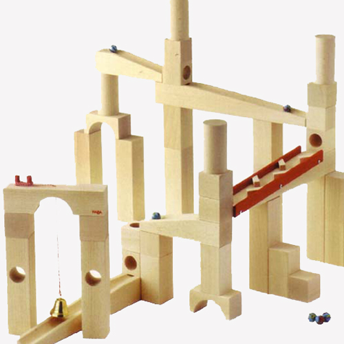 組み立てクーゲルバーン：HABA社 玉の道づくり | krtek select toys