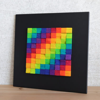 マグネットレリーフ・81：3Dのスクエアピースで作る美しい模様 | krtek