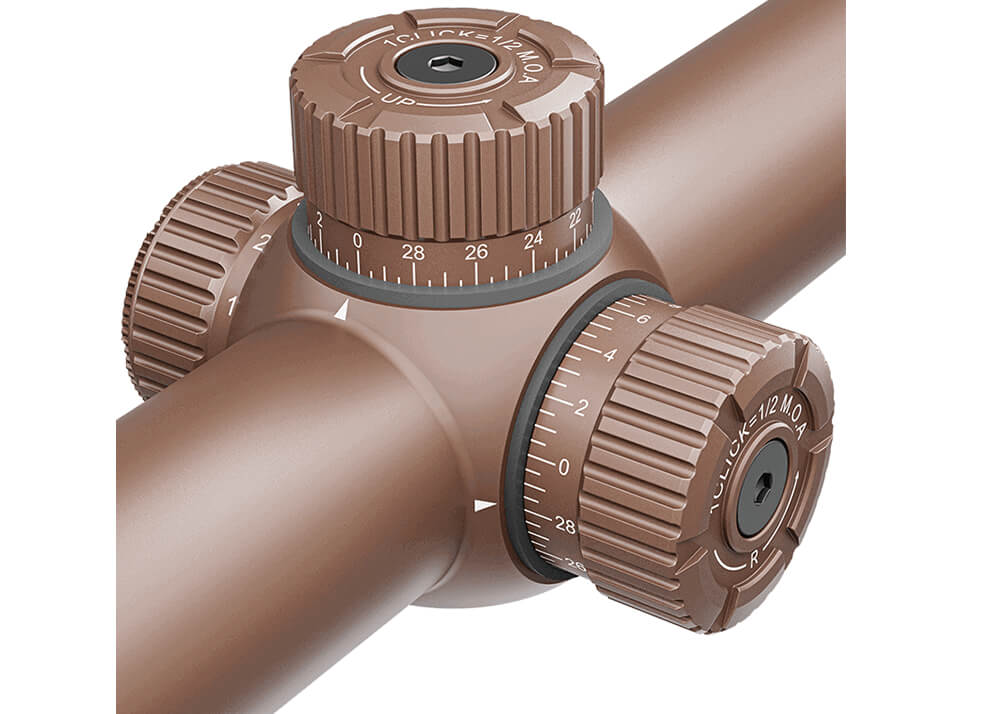 Vector Optics Forester 1-8x24 VFD-3 Rifle Scope - Coyote FDE