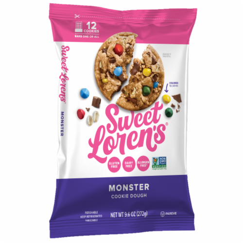 Sweet Loren's® Gluten Free & Vegan Monster Cookie Dough, 9.6 oz