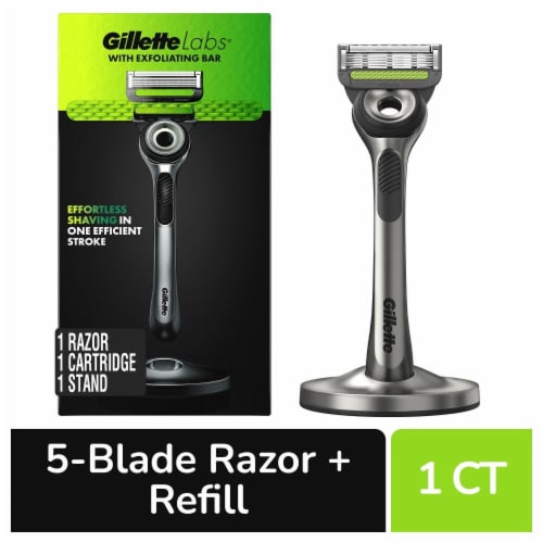 Gillette Labs by Gillette Men's 5-Blade Exfoliating Razor + Blade