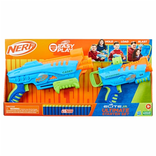 Nerf Easy Play Elite Jr. Ultimate Starter Set, 2 ct - Kroger