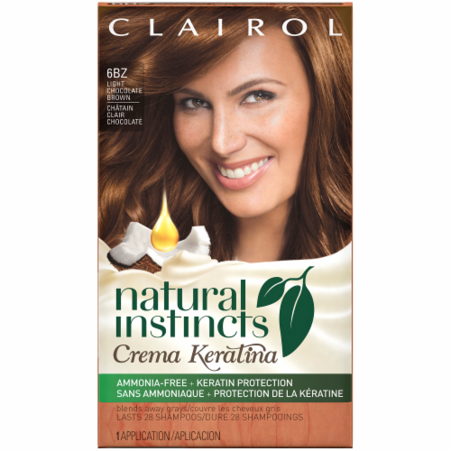 Natural Instincts Crema Keratina Light Chocolate Brown 6bz Hair