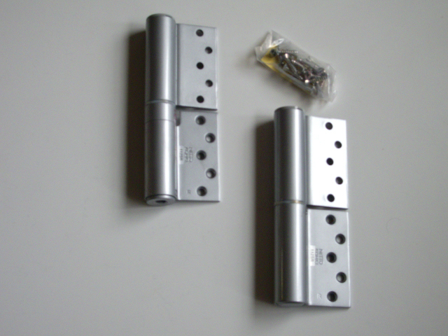 日東工器 オートヒンジ 112S ストップ付 上下組 │金物ショップタケダ