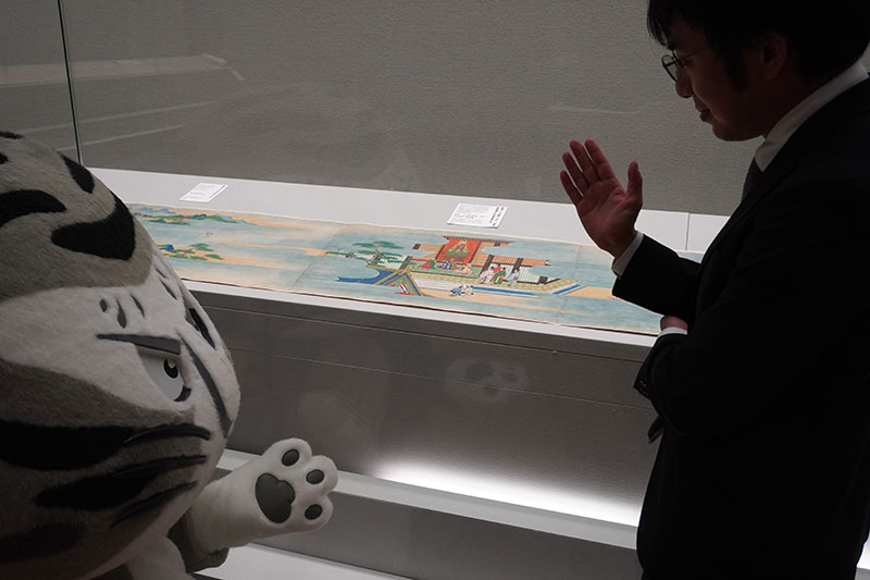 修理完了記念 特集展示「重要文化財 釈迦堂縁起」を見に行くリン