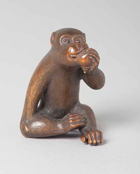 新春特集陳列 さるづくし―干支を愛でる─ 第5章 暮らしの中の猿の