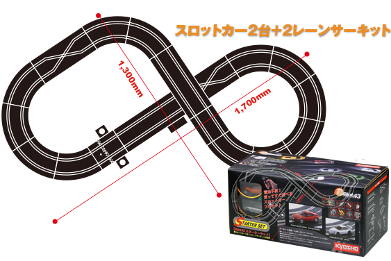 1:43 SCALE SLOT CAR SERIES 