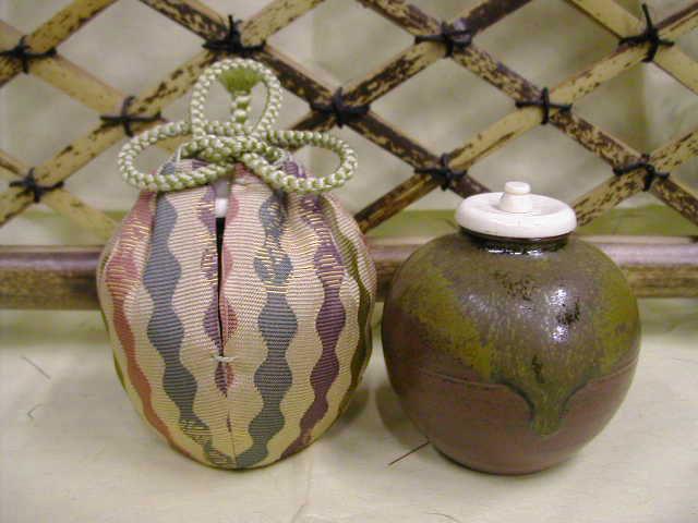 文琳茶入 丹波信水窯 各種