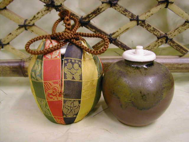 文琳茶入 丹波信水窯 各種