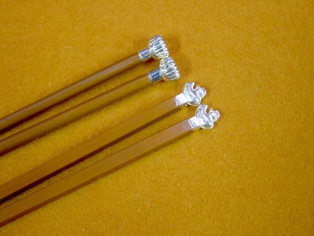 飾り火箸 【鳥頭・菊頭】