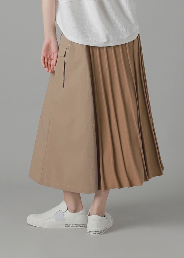 ZUCCa / S ミリタリーニット / スカート(M beige(03)): SALE| A-net