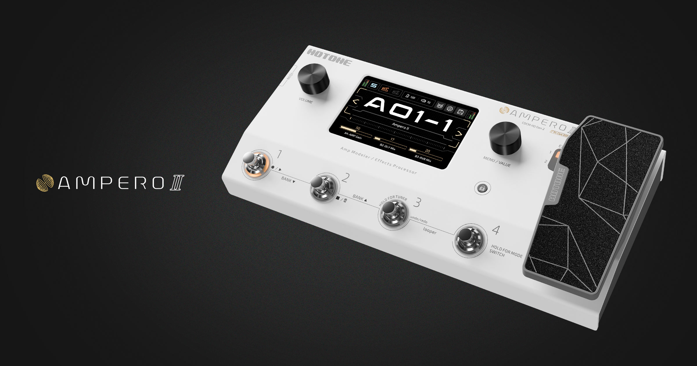 Hotone｜AMPERO II｜概要｜製品情報