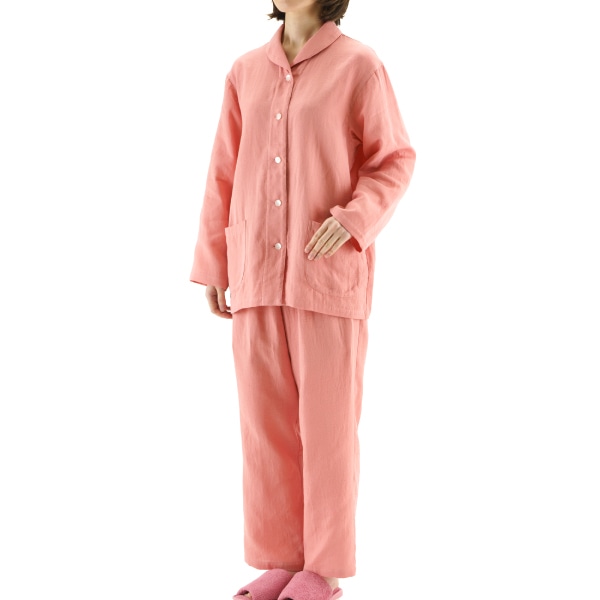 5660ガーゼパジャマ 婦人L