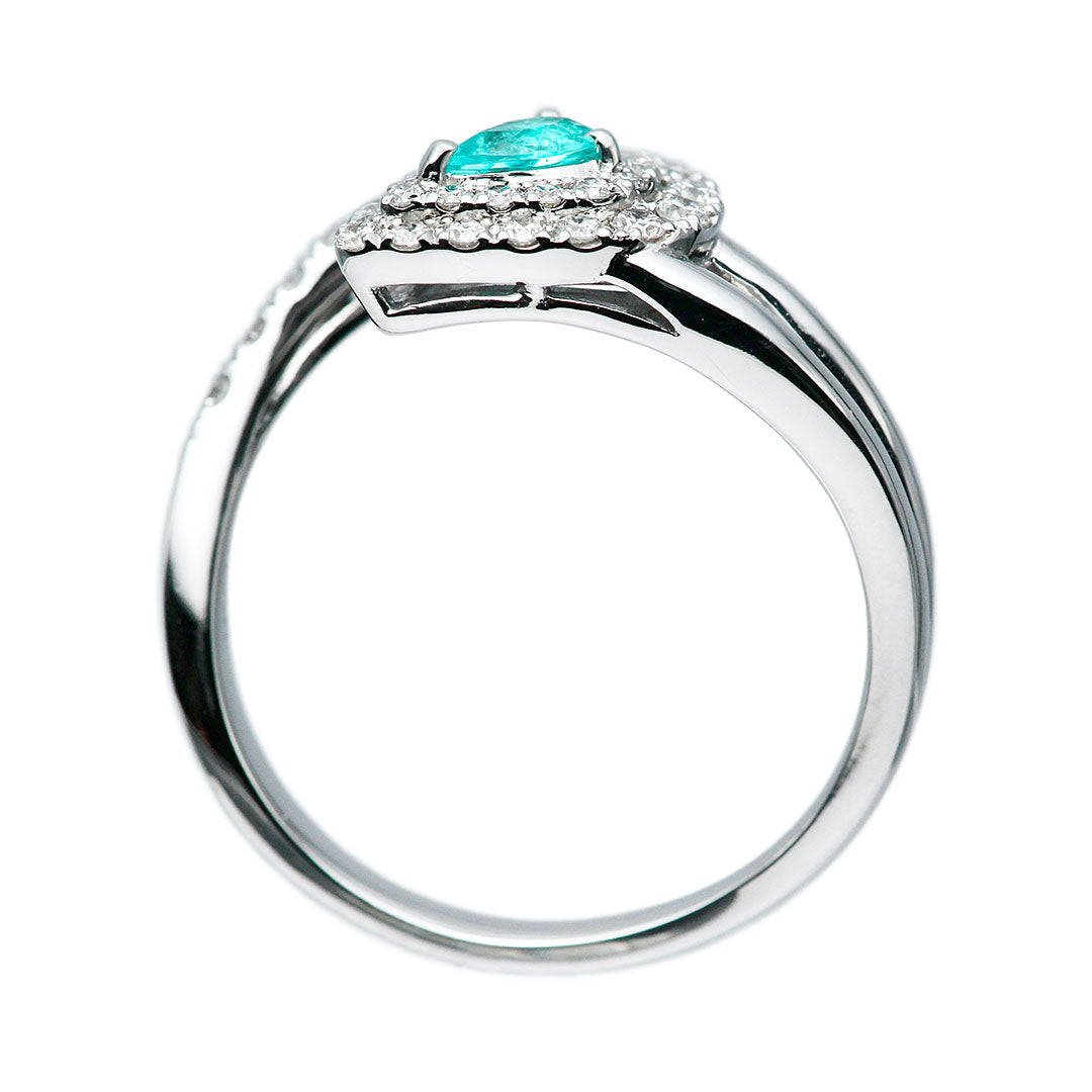 パライバトルマリン（ブラジル産） リング（指輪） ｜ RX01417 – 大阪