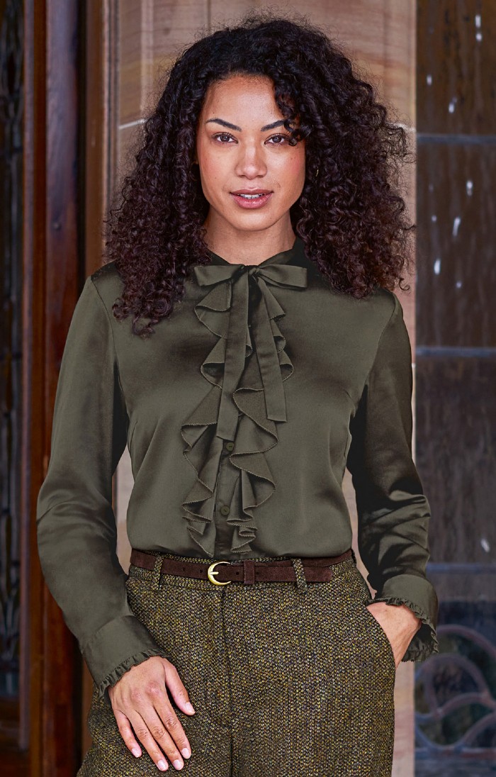 ANDMARY Mew frill tops Black Mew frill tops andmary ANDMARYMew