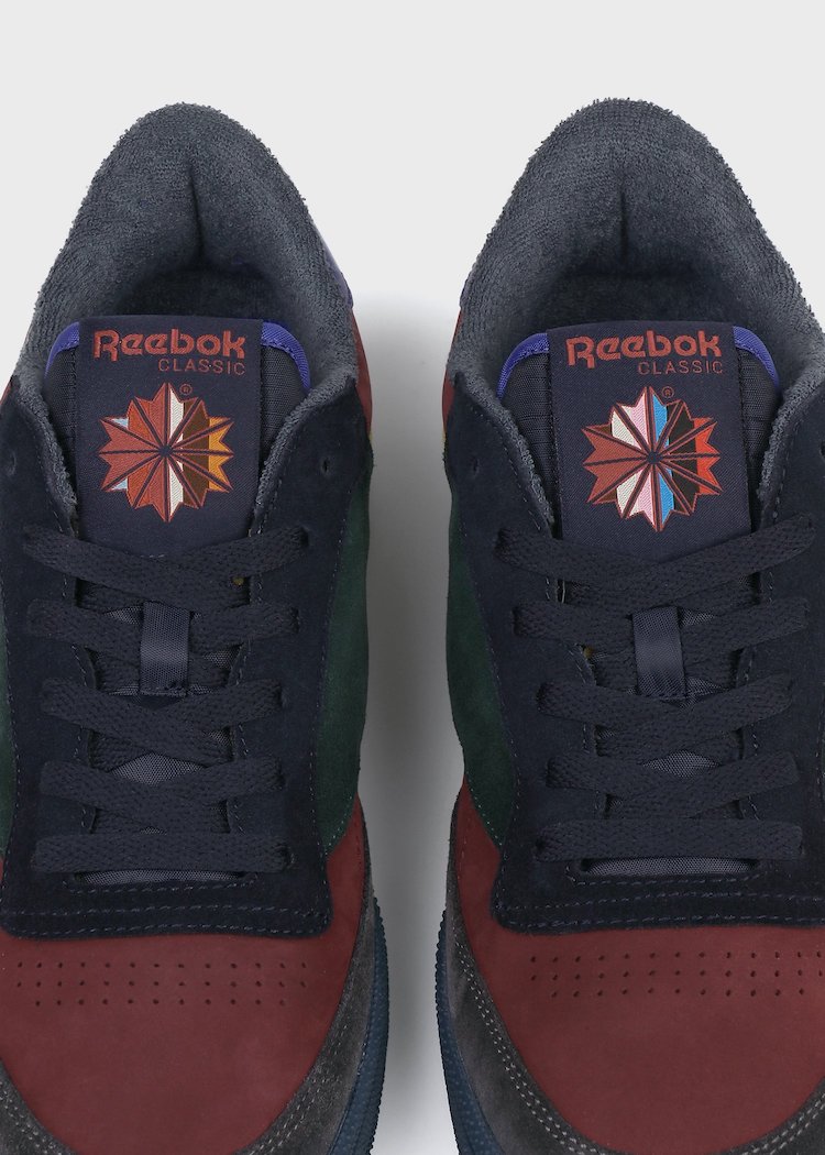 A Reebok classic reborn with Paul Smith's design philosophy. Three
