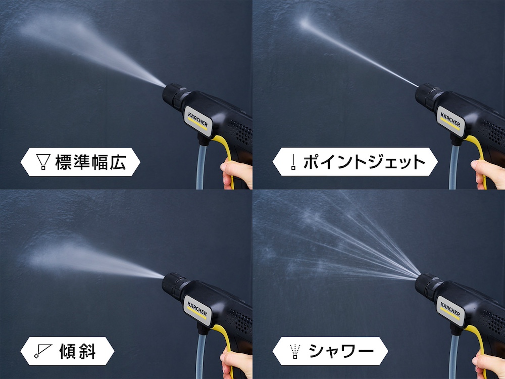 コレが令和のお掃除革命。ケルヒャーの高圧洗浄機が手のひらサイズに