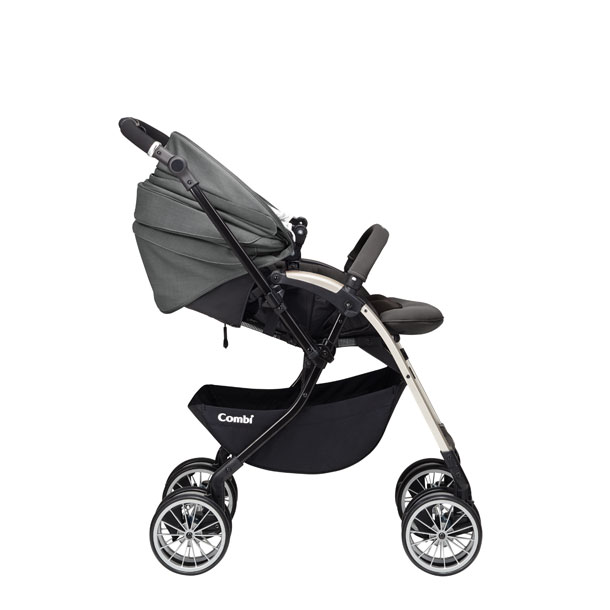 L-2I アンブレッタ 4キャス エッグショックUH グレー::ホクソンベビー