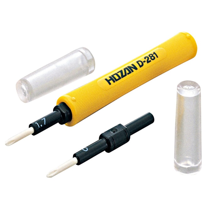D-281 差替セラミック調整ドライバー【HOZAN】 ホーザン株式会社
