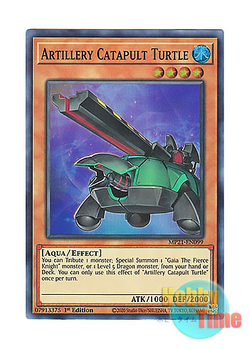 英語版 MP21-EN099 Artillery Catapult Turtle 砲撃のカタパルト