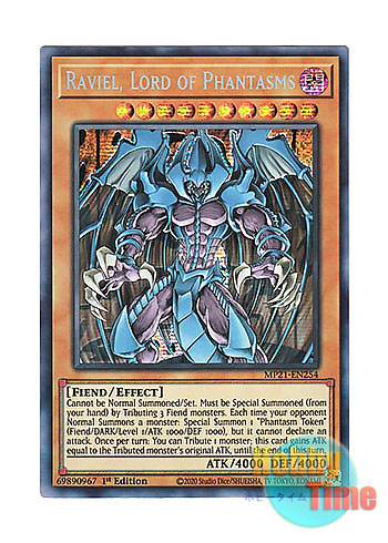 英語版 MP21-EN254 Raviel, Lord of Phantasms 幻魔皇ラビエル