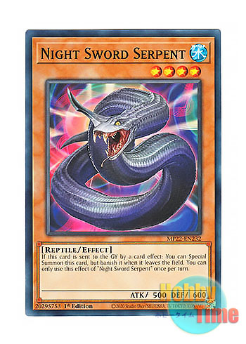 英語版 MP22-EN232 Night Sword Serpent 夜刀蛇巳 (ノーマル) 1st Edition