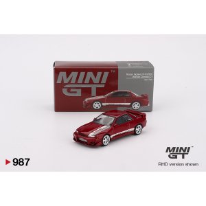 MINI GT 1/64 Nissan Skyline GT-R R32 Veilside Combat C-I Gray (RHD