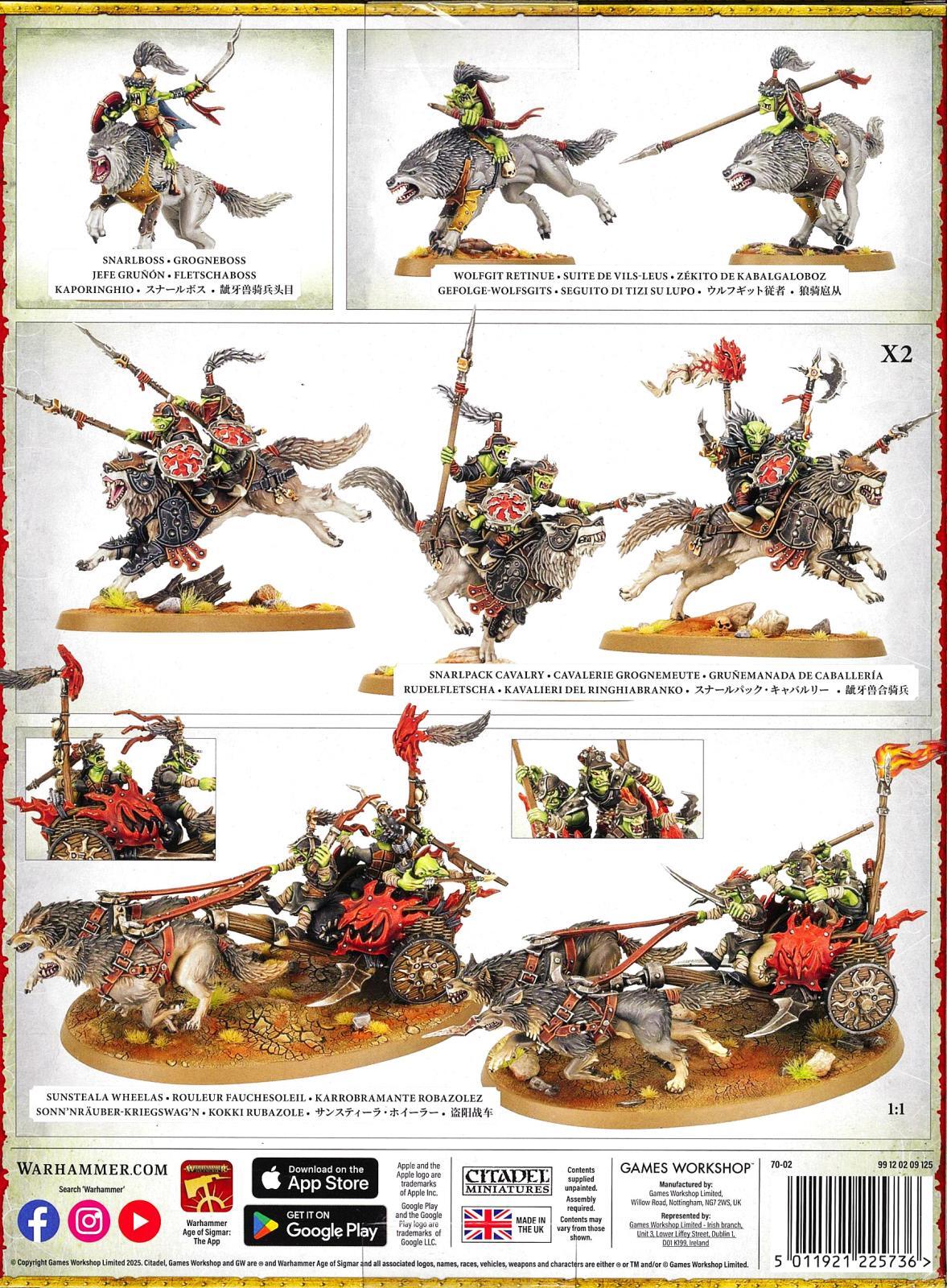 SPEARHEAD: GLOOMSPITE GITZ:SNARLPACK HUNTAZ