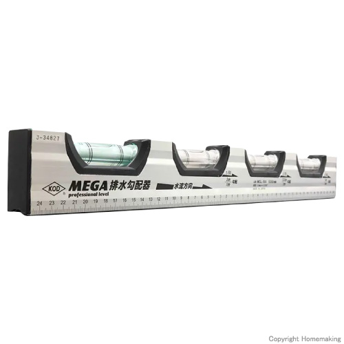 アカツキ製作所 MEGA排水勾配器 V溝付::MGL-500|ホームメイキング