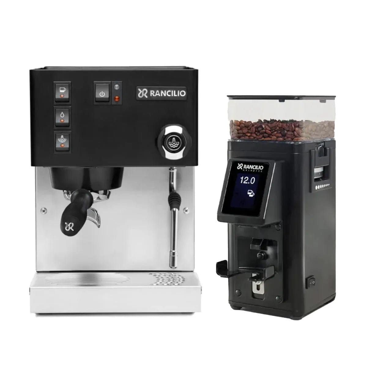 Rancilio Silvia M V6 Espresso Machine (Limited Edition Black and Stain