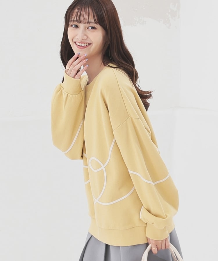 コード刺繍ゆるトップス: トップス｜ハニーズ公式通販