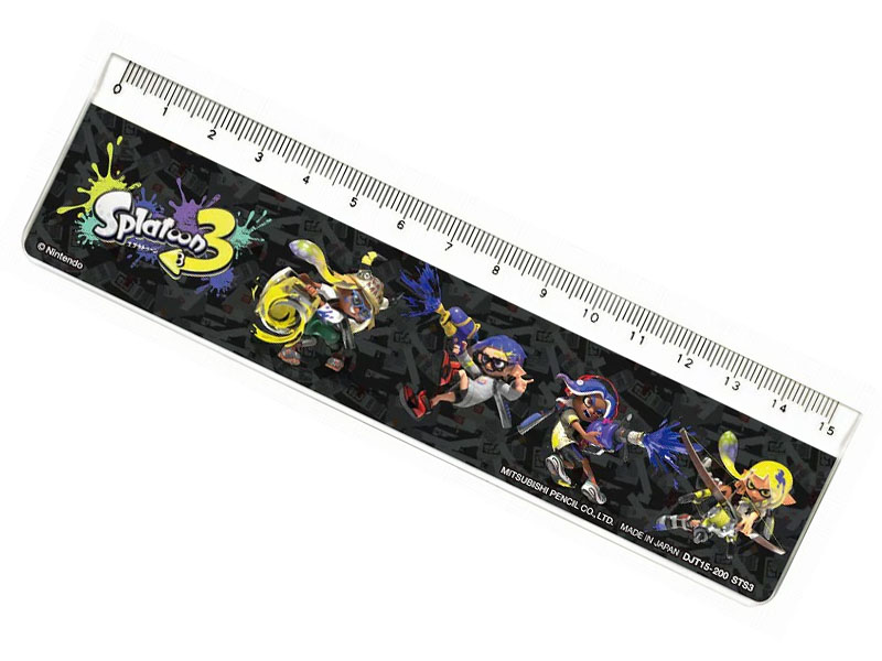 キャラ文具 スプラトゥーン3 定規(15cm)|【堀商店】景品・販促品