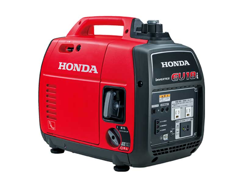 正弦波インバーター搭載発電機 EU18i｜備蓄倉庫・防災倉庫や資機材