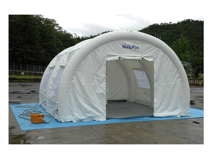 災害用緊急エアテント MQ462A｜備蓄倉庫・防災倉庫や資機材なら【星野