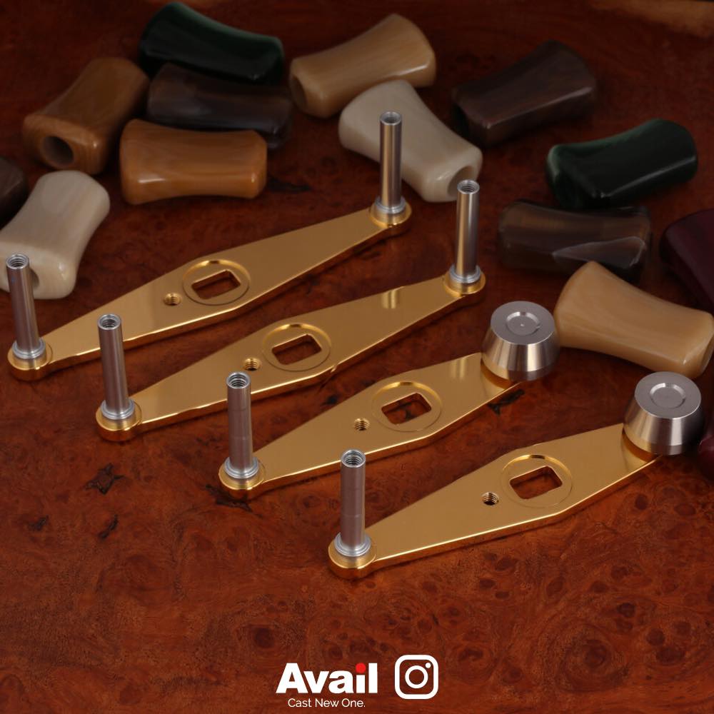 Avail/アベイル】シングルピュアハンドルS アブ・イスズ・ダイワ用【HD