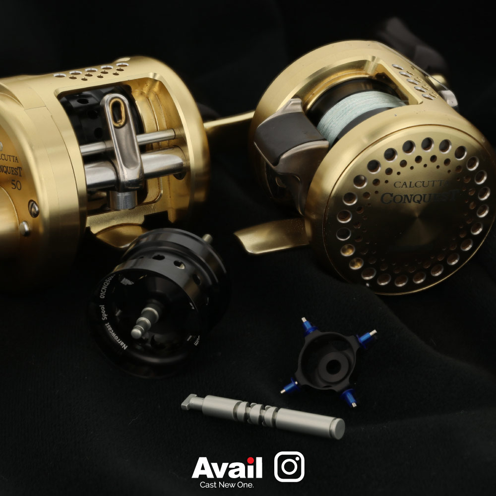 Avail] SHIMANO 01 CALCUTTA CONQUEST 50/51 Narrowcast Spool Kit