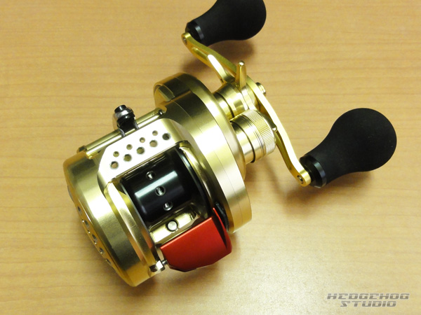 シマノ用 オフセットジュラルミンクラッチ CL-CNQ14（17カルカッタコン