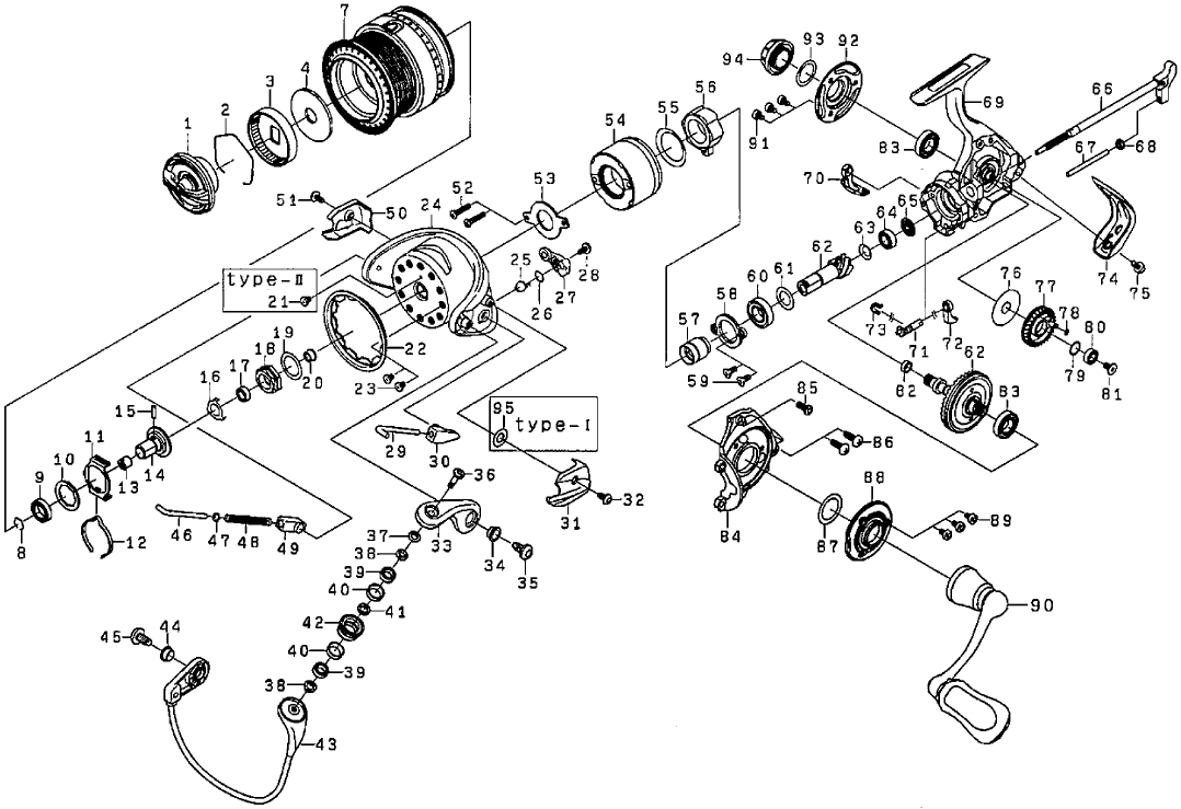 ダイワ純正】17スティーズ TYPE-2 Hi-SPEED用 純正スプール
