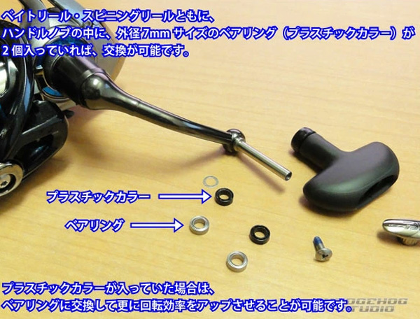 リブレ/LIVRE】EP41 ハンドルノブ ALL BLACK（オールブラック）