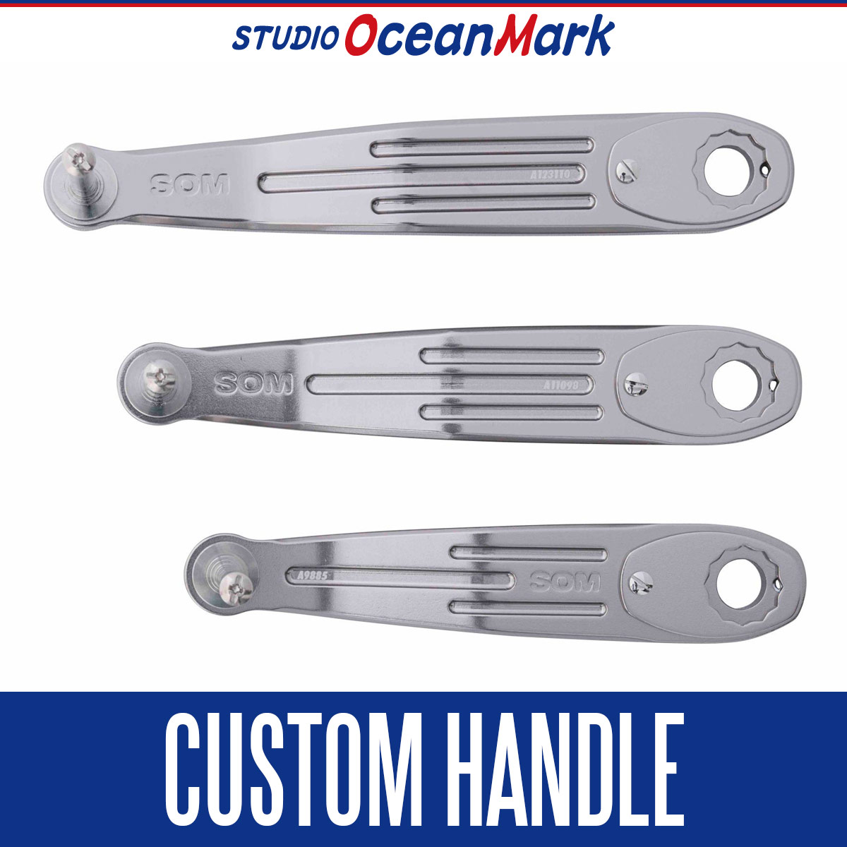 スタジオオーシャンマーク】ベイトリール カスタムハンドル AEシリーズ