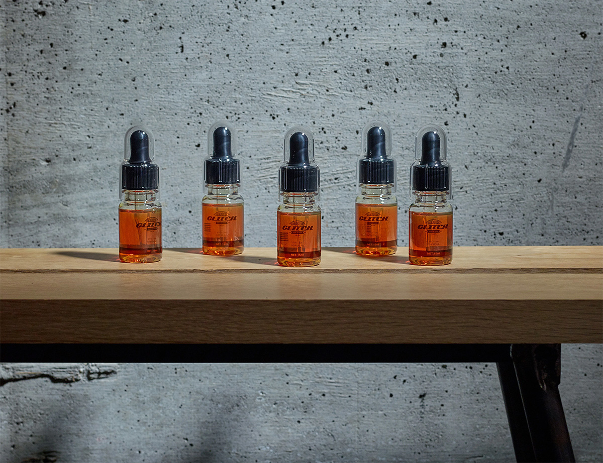 GLITCH OIL/グリッチ オイル】EVO-500（粘度数値500）【中サイズ送料