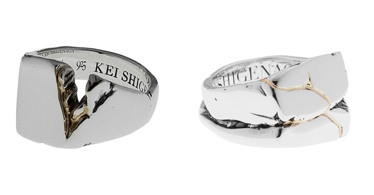 Kei Shigenaga Fills In The Cracks With 18K Gold