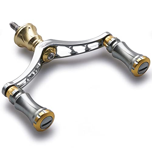 HEIGHTEN 80mm リール ハンドル 15mm ノブ 搭載 シマノ ダイワ 通用