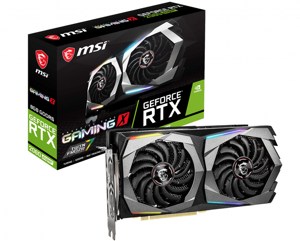 MSI GeForce RTX 2060 SUPER DirectX 12 RTX 2060 SUPER ARMOR OC 8GB