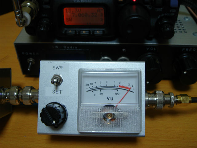 QRP用のSWRメーターの製作 | henteko.org