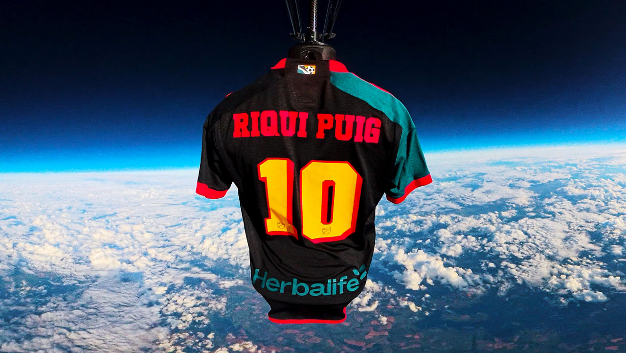 Herbalife and LA Galaxy Launch Club's New Kit into Space