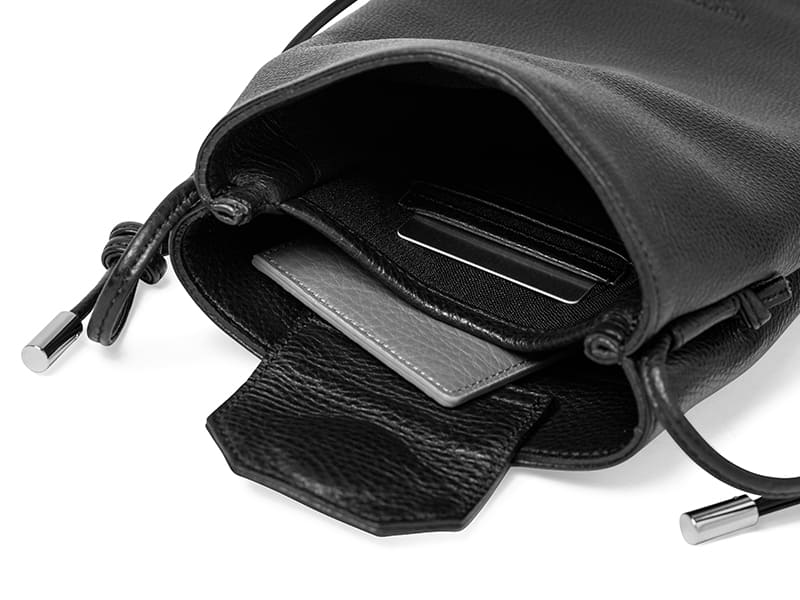 ソフトシュリンクレザー 2ルームショルダーバッグ | TC-RS