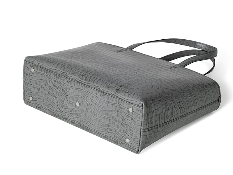 オンライン限定 ワキシングレザー トートバッグ/クロコ型押し