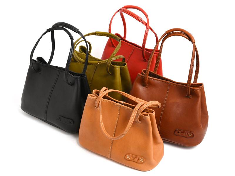 ショルダーにもなる本革のレディーストートバッグ / 革鞄のHERZ(ヘルツ