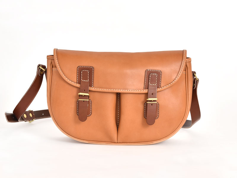 定番フィッシングバッグをオールレザーで作りました / 革鞄のHERZ